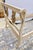 An exquisitely detailed antique French painted twin bed, this piece beautifully marries lyrical carving with romantic...