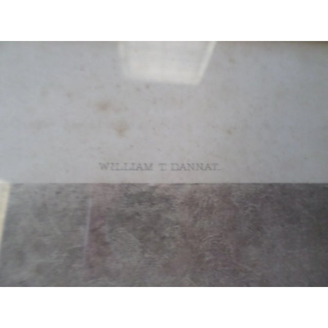 Late 20th Century Original Quartette Quartet William T Dannat Engraving Art Print For Sale - Image 5 of 9