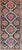 Antique Persian Qashqai Rug With Four-Medallion Design in Blue, Red, Brown Tones 4'1 X 8'3 For Sale - Image 4 of 11