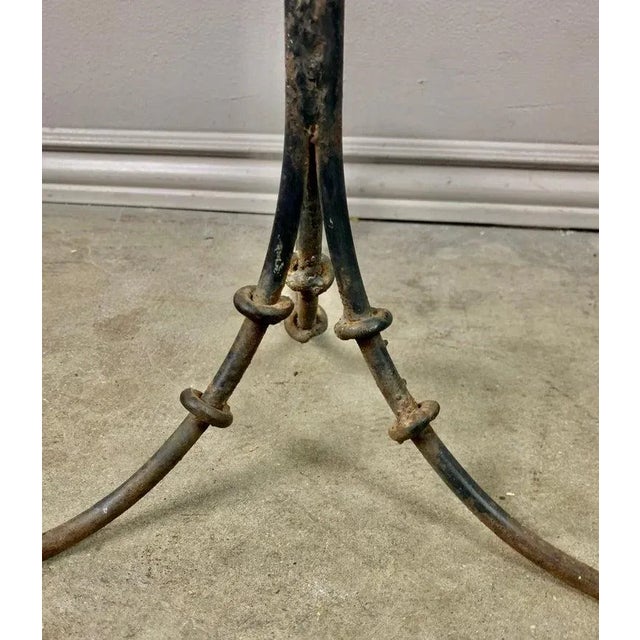 Pair of 19th Century Wrought Iron Wall-Mounted Plant Holders or Torchères For Sale - Image 11 of 11