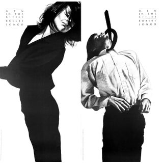 Robert Longo Gretchen & Eric From Men in the Cities Original 1991 Act Up / Amenesty International Posters --Set of 2 For Sale