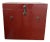 1960s Asian-Inspired Vintage Red Lacquered Storage Chest For Sale
