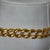 Contemporary Napier Signed 1980s Gold Tone Graduated Curb Link Statement Necklace For Sale - Image 3 of 12