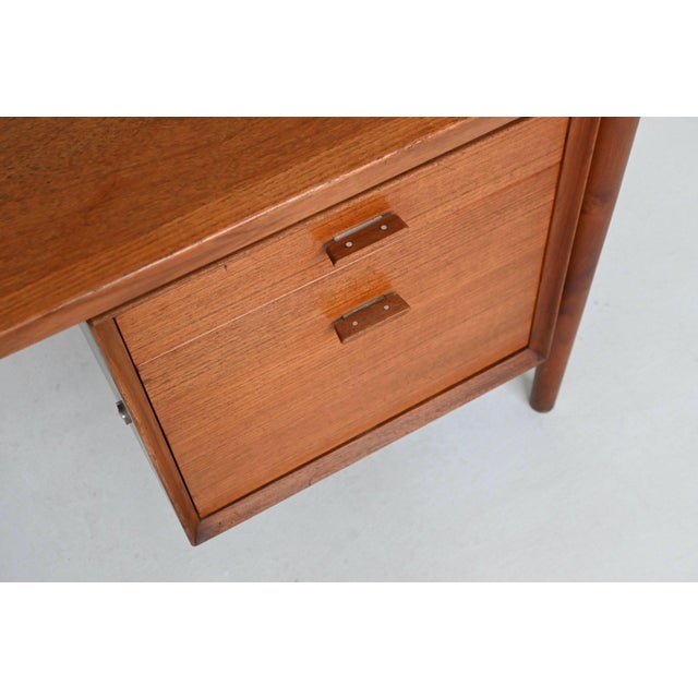 Model 207 Writing Desk in Teak by Arne Vodder for Sibastm 1960 For Sale - Image 17 of 18