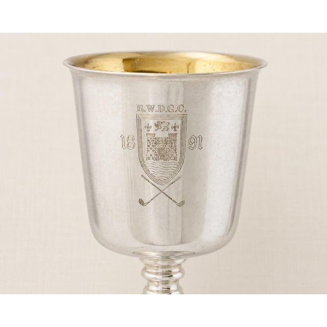 English 1891 English Golf Trophy For Sale - Image 3 of 3