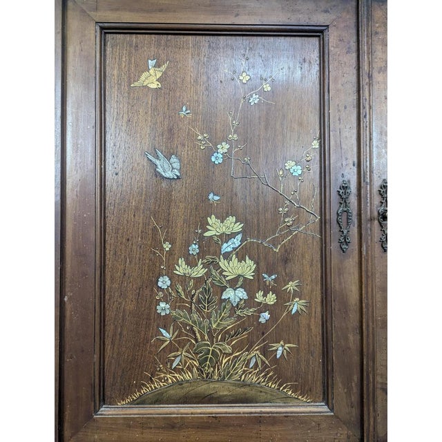 Wood Sideboard attributed to Perret and Vibert For Sale - Image 7 of 11