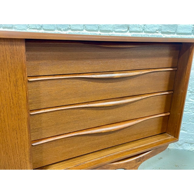 Mid Century Modern Styled Handmade Sculptural Credenza / Media Stand / Sideboard For Sale - Image 11 of 13