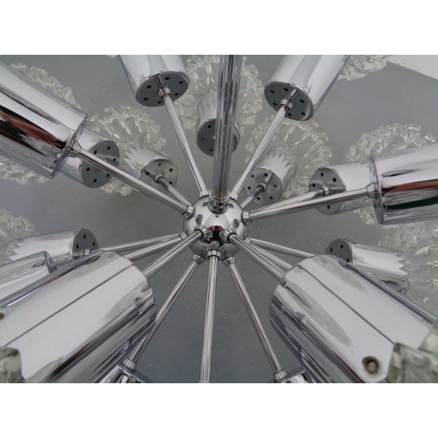 Large Space Age Sputnik Hanging Lamp with 18 Glasses by Richard Essig, Gerrmany, 1960s For Sale - Image 18 of 18