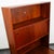 Mid Century Danish Modern Credenza Bookshelf Cabinet Teak Shelves Sliding Doors For Sale In Sacramento - Image 6 of 12