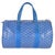 Goyard Sky Blue Goyardine Barrel 40 Sports Bag For Sale - Image 4 of 9