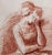 Artist: Raphael Soyer, Russian/American (1899 - 1987) Title: Pensive Dancer Year: circa 1956 Medium: Pencil on Paper,...