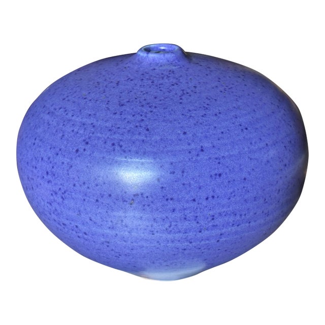 1970s Mid Century Modern Otto & Vivika Heino Studio Pottery Vase For Sale