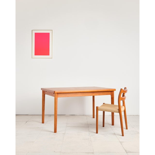 Mid-Century Danish Extendable Dining Table in Teak by Henning Kjaernulf for Vejle Stole & Møbelfabrik, 1960s For Sale - Image 10 of 18