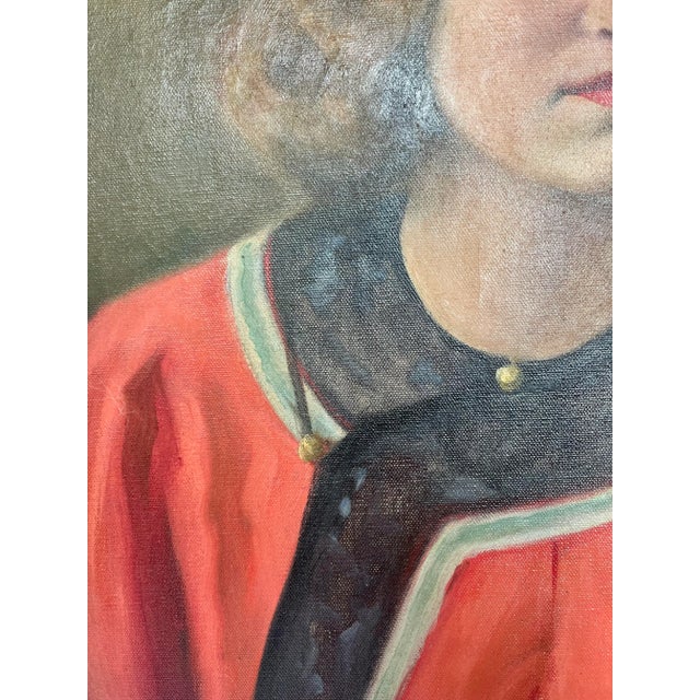 A captivating portrait by celebrated Boston artist Margaret Fitzhugh Browne (1884-1972), largely known for her depictions...