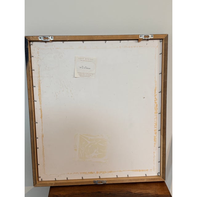 2000 - 2009 Frances Erwin Bandorf 2004 Abstract Figurative Drawing, Framed, Soho Myriad Curated For Sale - Image 5 of 5