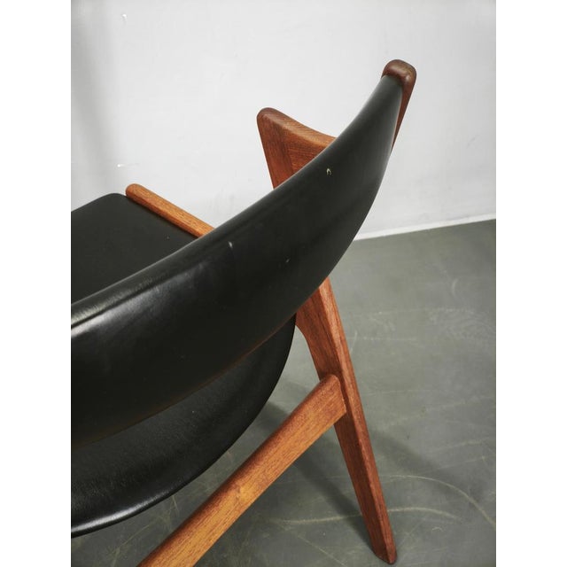 Teak Vanity Table with Mirror by Sven Aage Madsen, Denmark, 1960s, Set of 2 For Sale - Image 15 of 18
