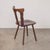 1950s French Wood Brutalist Chair For Sale - Image 4 of 11
