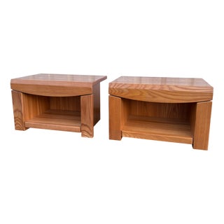 Vintage French Bedside Tables, 1980s, Set of 2 For Sale