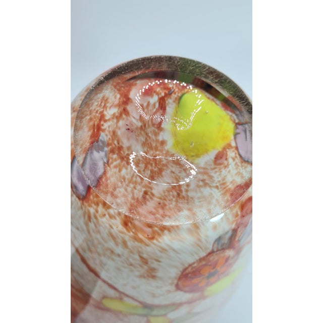 Large Vase in Artistic Confetti Glass, 1960s For Sale - Image 10 of 13