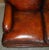 1 of 4 Hand Dyed Brown Leather Howards & Son Style Sofa Part of Suite For Sale - Image 10 of 18