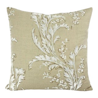 Manuel Canovas Volanges in Lin Pillow Cover For Sale