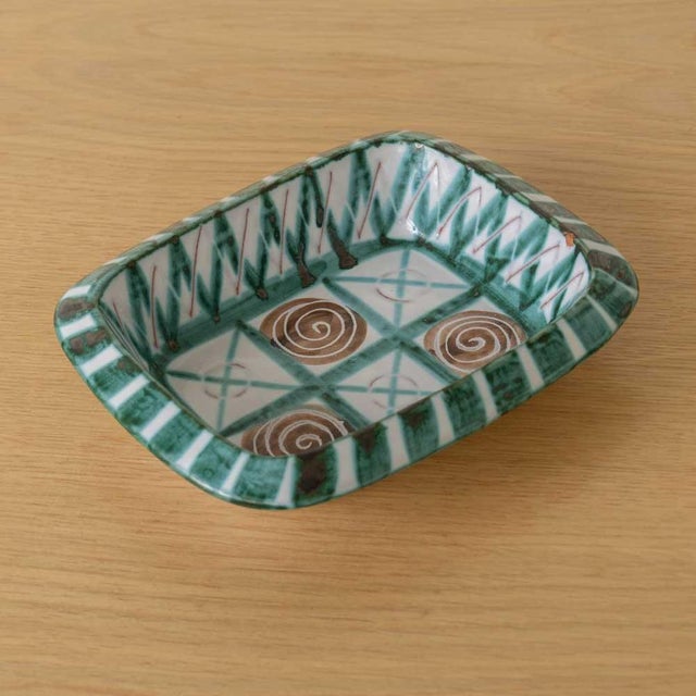 1950s French Ceramic Dish by Robert Picault, Vallauris For Sale - Image 4 of 12