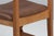Brown Model Razoblade Oak Dining Chair attributed to Henning Kjærnulf, Denmark, 2023 For Sale - Image 8 of 9