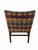 Vintage Dunbar Style Geometric Upholstered Dining Chairs - Set of 6 For Sale In Philadelphia - Image 6 of 9