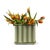 Name: Acanthus Stripe Green Planter Size: 8.5"H x 9"W x 7"D Acanthus Stripe is created from inspiration of the Henry...