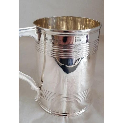 Antique Victorian Sterling Silver Tankard from H. J. Lias & Son, 1877 For Sale - Image 12 of 18