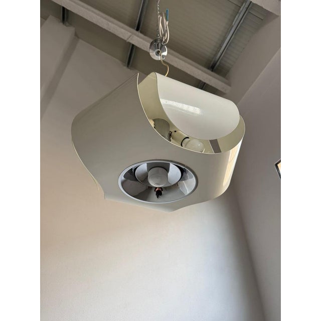 Luci Italia S-464 Chandelier by B. Frey for Luci, 1970s For Sale - Image 4 of 8