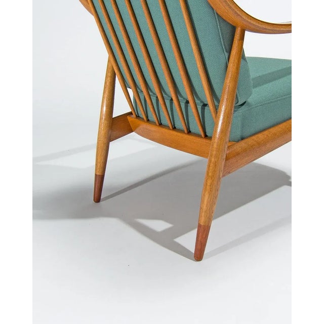 Wood Mid-Century Danish Armchair in Teak & Oak by Pater Hvidt for France & Søn / France & Daverkosen, 1950s For Sale - Image 7 of 12