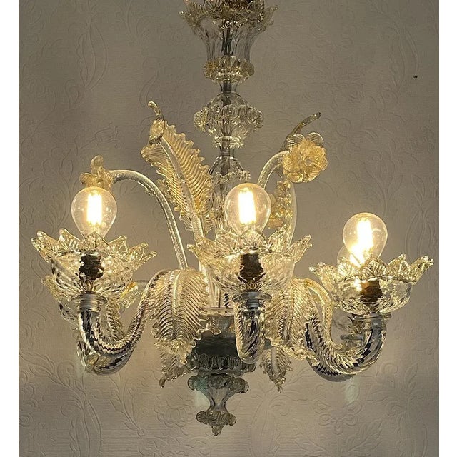 Murano Glass Chandelier from Made Murano Glass, 1950s For Sale - Image 9 of 16