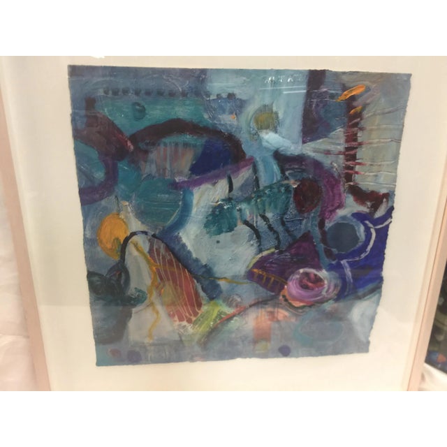 Elke Behrens Abstract Painting "Berkeley 94707 For Sale - Image 4 of 5