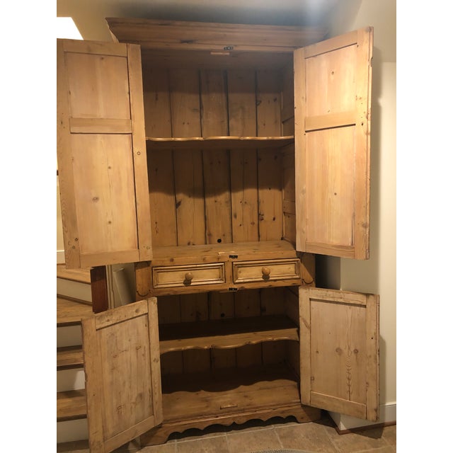 Antique Irish Pine Cupboard Chairish