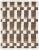 Textile 2020s Modern Moroccan Style Wool Rug With Seamless Abstract Design in Brown For Sale - Image 7 of 7