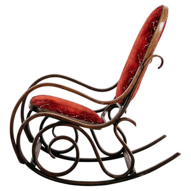 Mid-Century Rocking Armchair, 1950s For Sale - Image 13 of 13