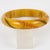 1940s Bakelite Bracelet Bangle Banana Brown with Carving For Sale - Image 5 of 7
