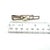 Japanese 1990s Mikimoto Akoya Pearl Mens Tie Clip 5 mm Sterling Silver Estate For Sale - Image 3 of 5
