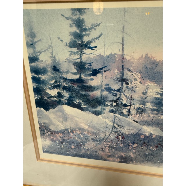 White James Harvey Taylor Still of Evening Lithograph, Certificate For Sale - Image 8 of 12