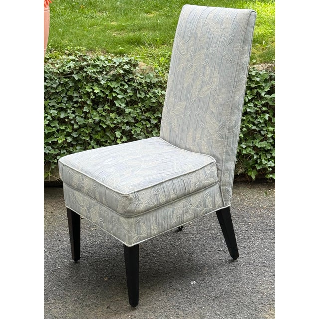 Designmaster Furniture Designmaster Furniture Roland Upholstered Dining Chairs - Set of 8 For Sale - Image 4 of 12