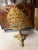 Brass Kessler Cast Iron Ornate Boudoir Vanity Pivoting Chairs For Sale - Image 8 of 11