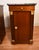 1930s French Empire Mahogany & Marble Top Pair of Nightstands / Bedside Tables For Sale - Image 4 of 18