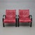 Animal Skin Vintage Chairs in Leather by Tord Björklund for Ikea, 1980s, Set of 2 For Sale - Image 7 of 8