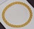 Authentic Roberto Coin Appassionata solid 18K yellow gold woven collar necklace. This gorgeous necklace has an incredibly...