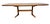 Vintage Danish Modern Oval Teak Dining Table W/2 Leaves For Sale - Image 11 of 15