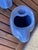 1930s 1930s Art Deco Hall China 5118 Periwinkle Blue Ceramic Pitcher/Lid Montgomery Ward For Sale - Image 5 of 6