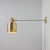 Metal Large 1950s Jo Hammerborg Perforated Brass Wall Lamps for Fog & Mørup - a Pair For Sale - Image 7 of 12