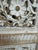 Bohemian Rustic Carved Mango Wood Wall Panel Mirror For Sale - Image 9 of 12