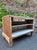 Beige Antique French Patisserie Counter Kitchen Island with Marble Top, 1930 For Sale - Image 8 of 18